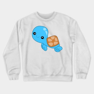 Sweet turtle, cute animals Crewneck Sweatshirt